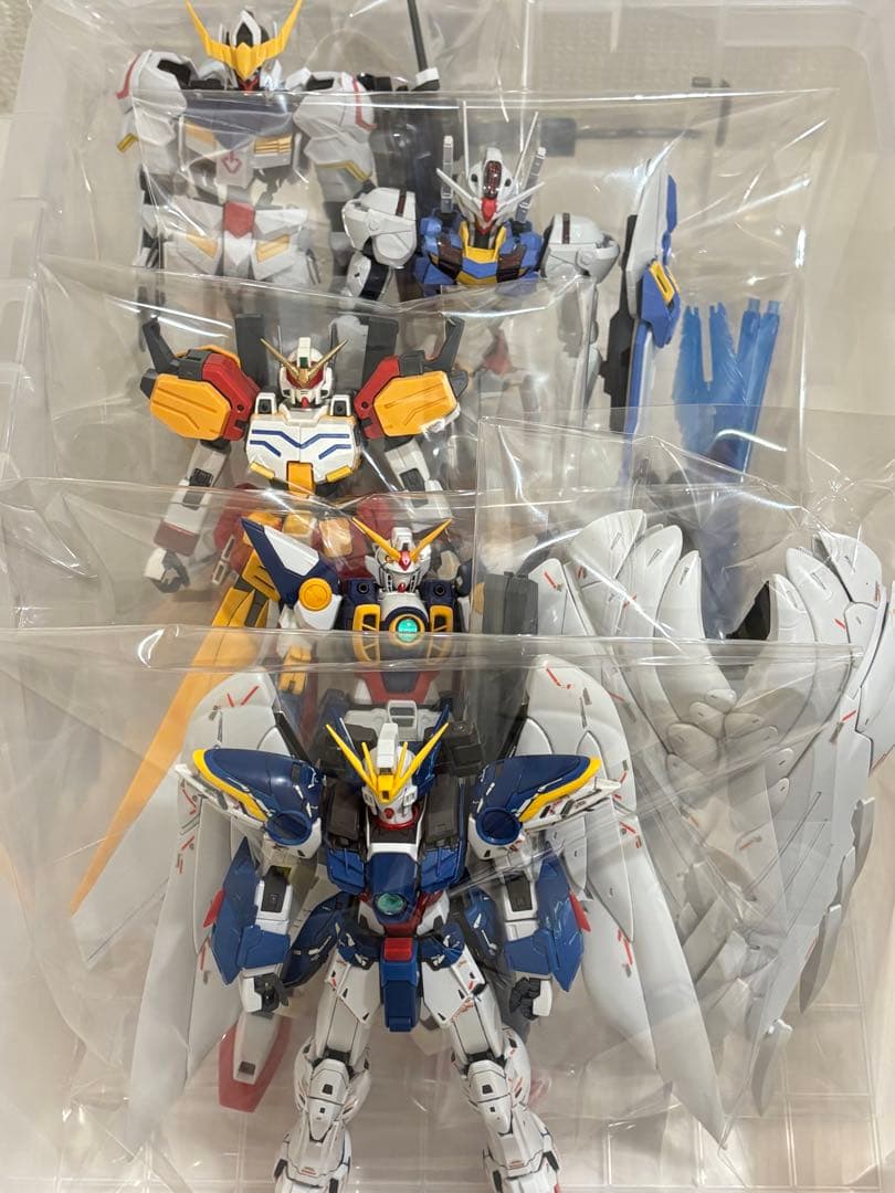 ①ジャンクプラモデル ガンプラ系・MG ウイングガンダム ヘビーアームズEW 他