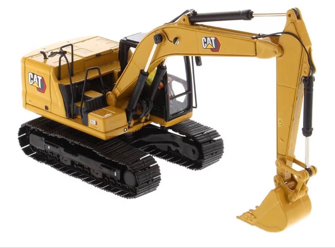 F*京様 CAT 320 Hydraulic Excavator 1:50