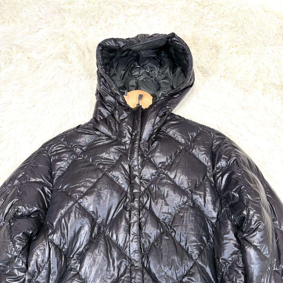 モンベル スペリオ ダウントラベルコート ロングダウン ブラック M 薄手軽量