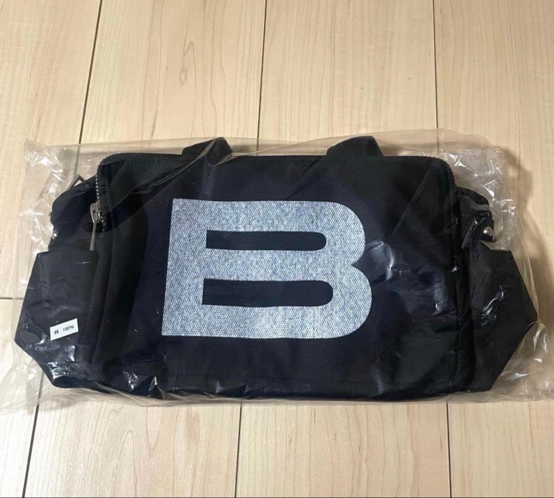 ラスト beeden MINI B LOGO BAG BLACK