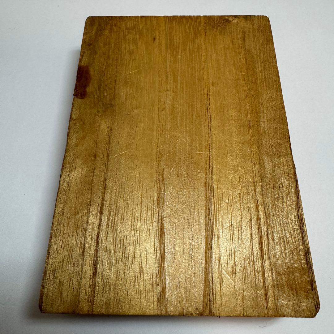 c*2様 純銀小判 波模様  木箱付き 純銀製小判