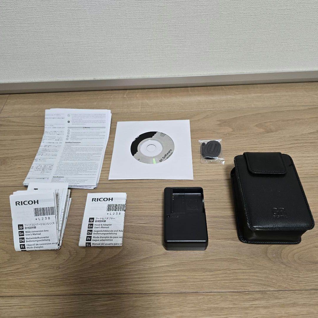 のき様　RICOH　GR Digital Ⅲ　純正ワイコンレンズセット