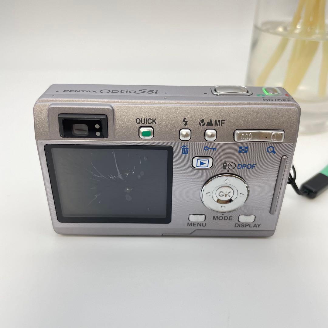訳有特価✨PENTAX Optio s5i✨動作確認済 スマホ転送OK 可愛い♪