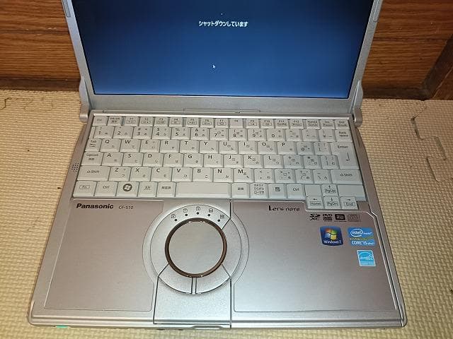 Let's note CF-S10 Core i5 16GB快速・美品・快速