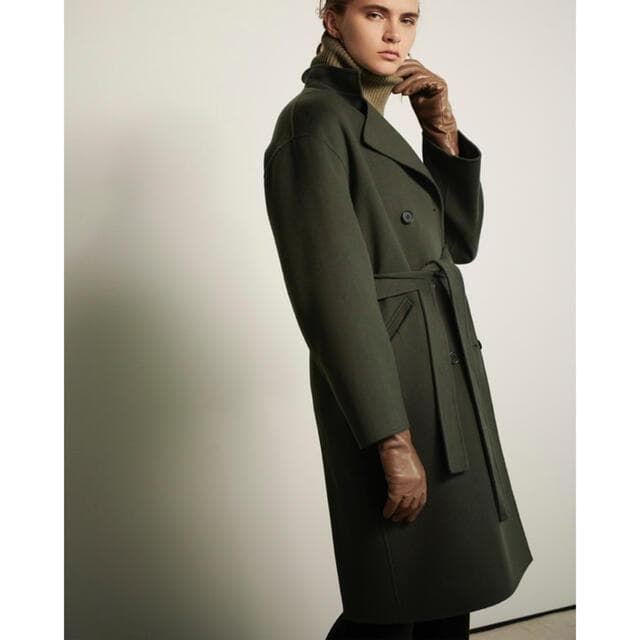 Theory 21AW ダブルブレスト コート ハンター P