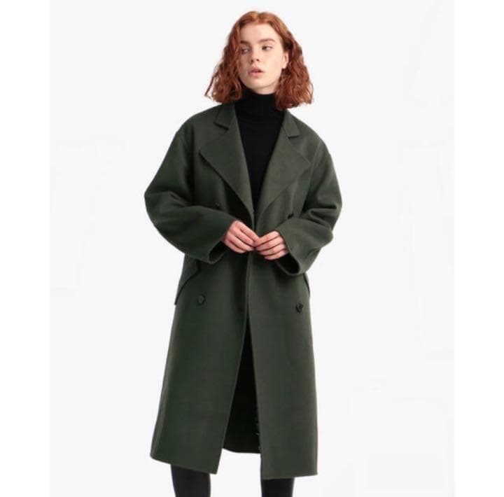 Theory 21AW ダブルブレスト コート ハンター P