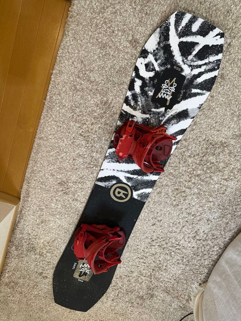 RIDE ライド スノーボード 板151cm FLOWビンディングセット