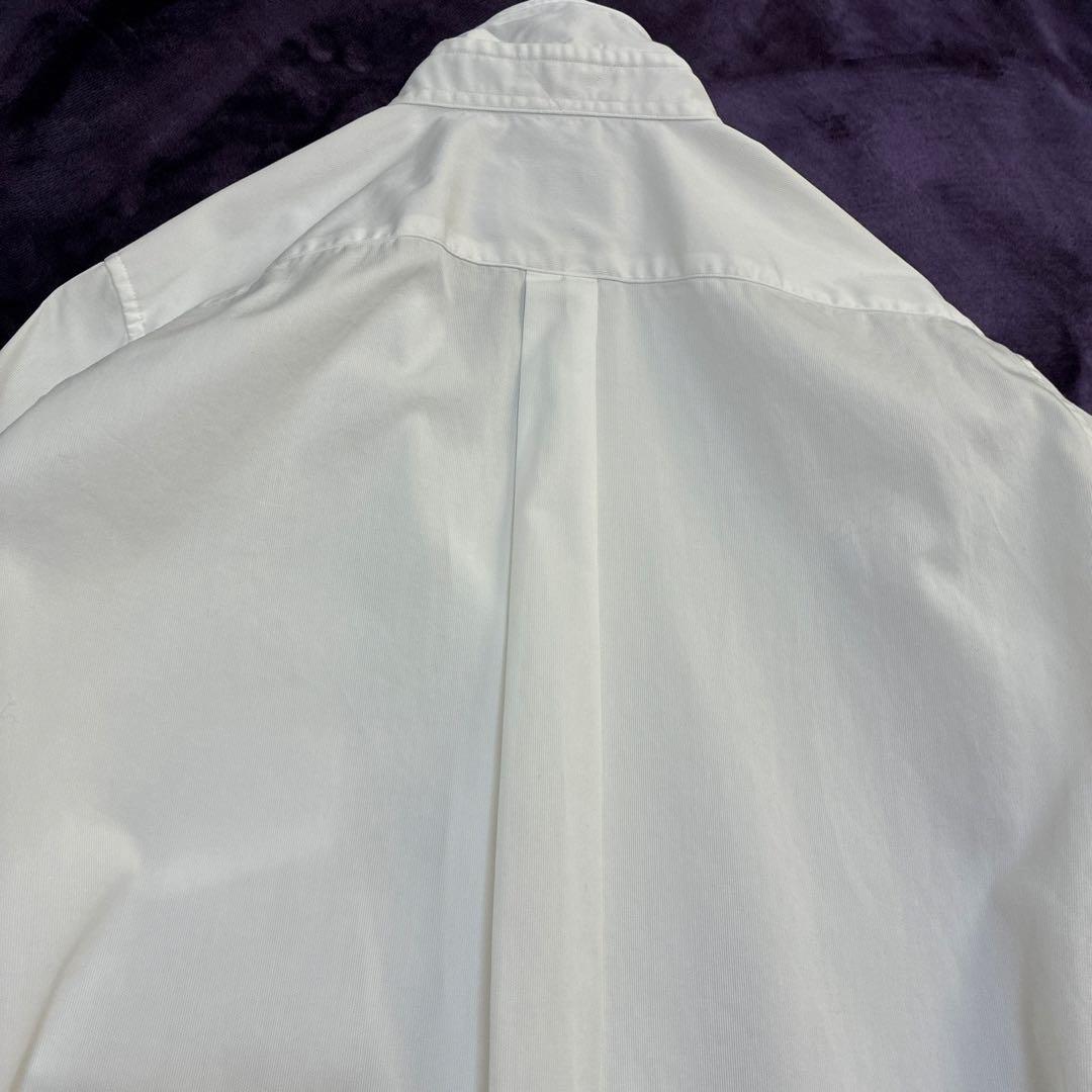 DEUXIEME CLASSE ドゥーズィエムクラスホワイト長袖コットンシャツ
