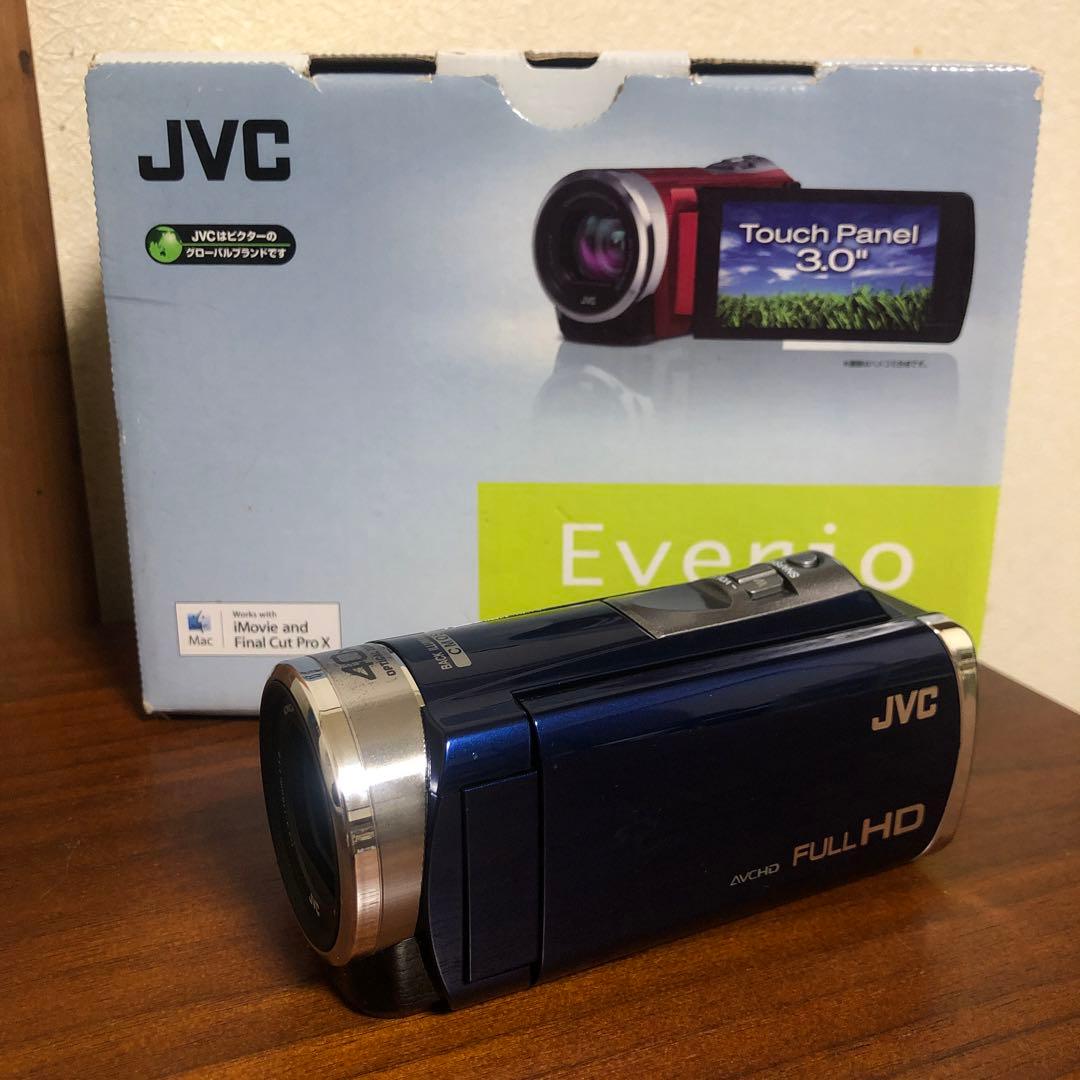 完品 JVC Everio GZ-E600 バッテリー3個付 ビデオカメラ
