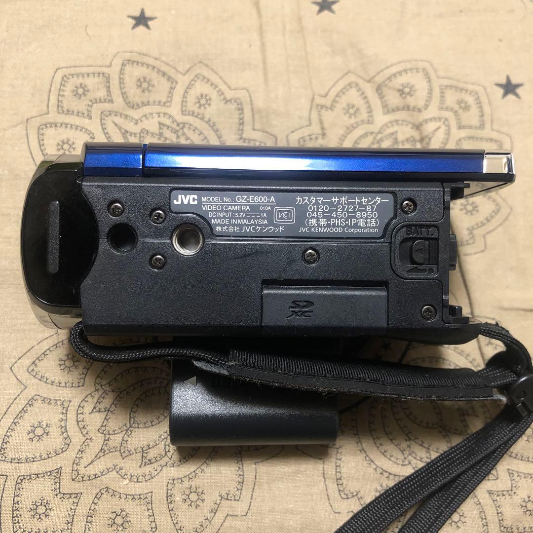 完品 JVC Everio GZ-E600 バッテリー3個付 ビデオカメラ