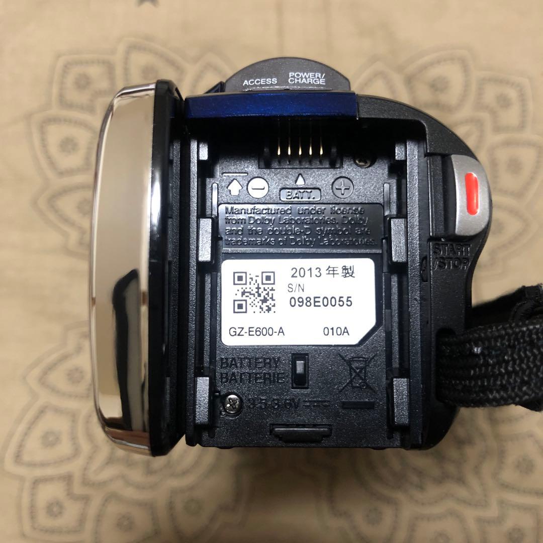 完品 JVC Everio GZ-E600 バッテリー3個付 ビデオカメラ