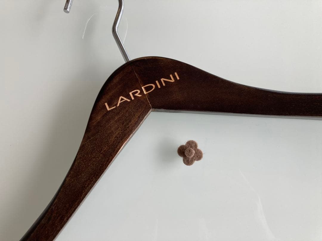 T*様 2点セット LARDINI 46 ジレ ベスト ブラウン ネイビー ラル