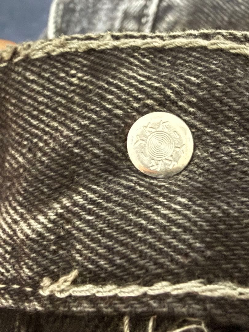 polar skate big boy ブラック　デニム　ビックボーイ