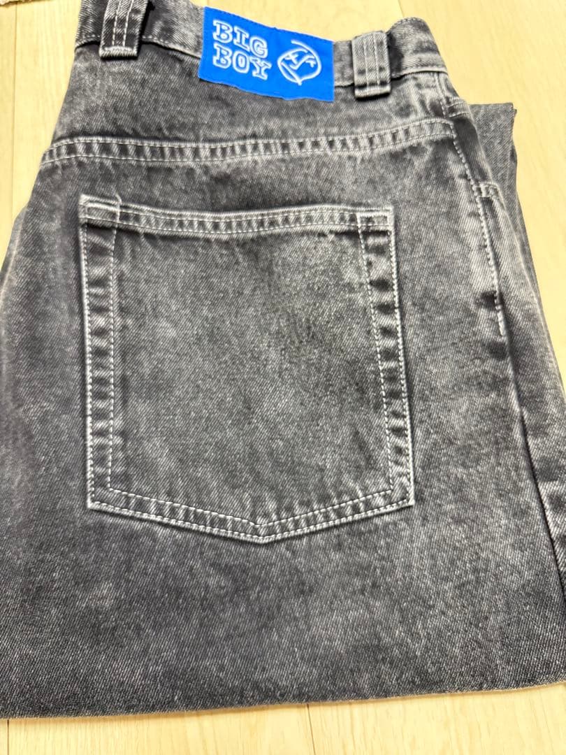 polar skate big boy ブラック　デニム　ビックボーイ