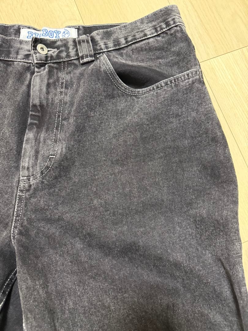 polar skate big boy ブラック　デニム　ビックボーイ