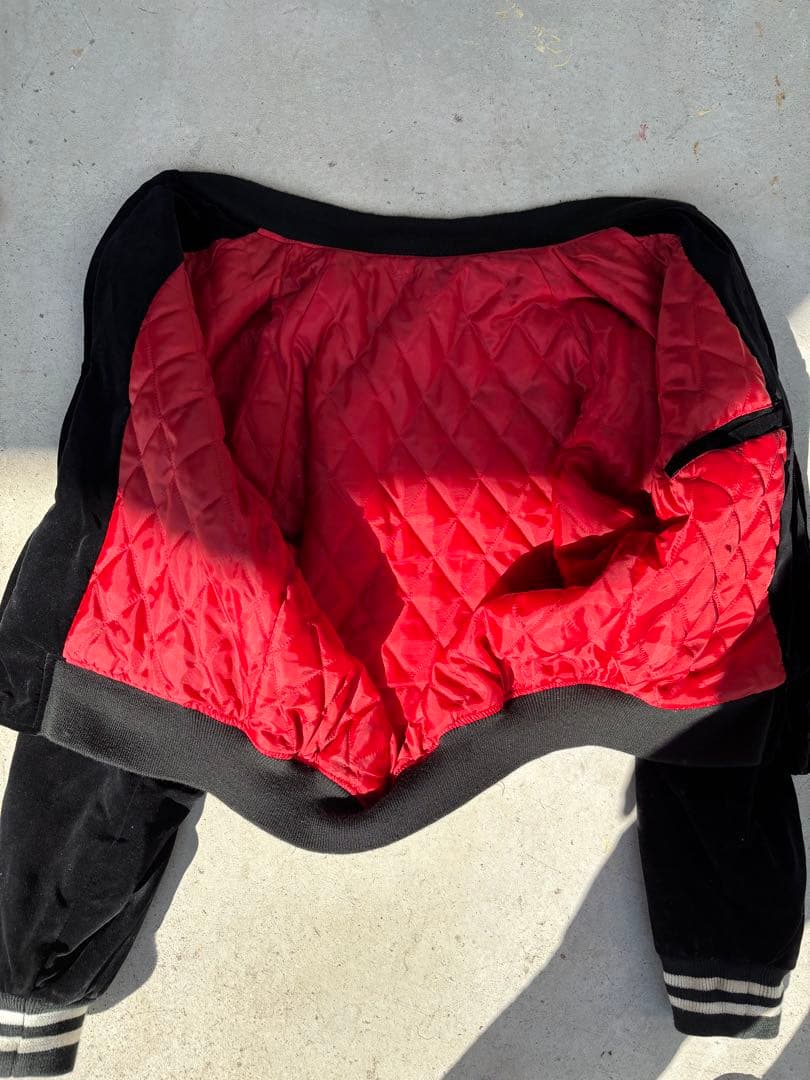 し*た様 Hoshihime スカジャン 沢尻エリカ着用　黒 虎刺繍 日本横須賀