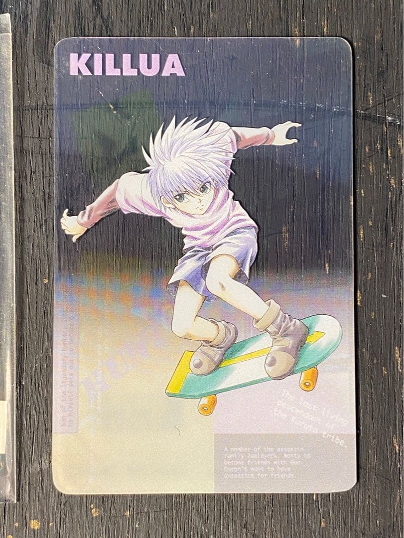 希少 hunter×hunter キルア クリアカード 日本アニメーション