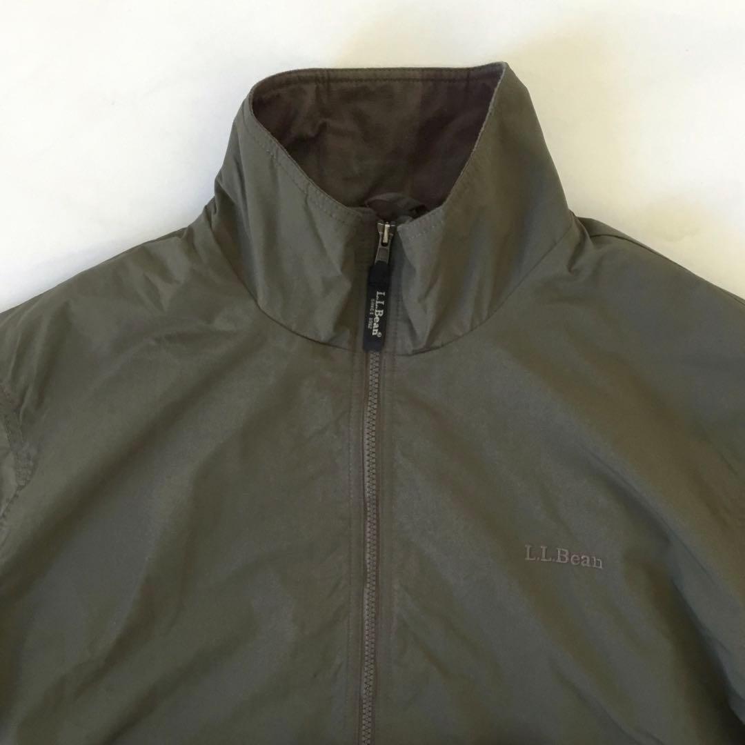 美品「XL」LLBean/ウォームアップジャケット/ナイロンジャケット