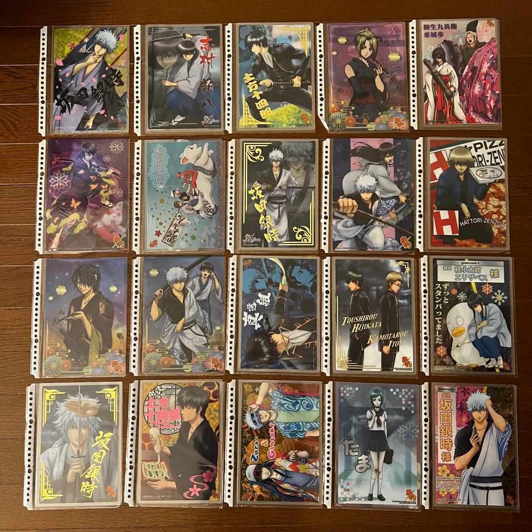 銀魂 クリアコレクション 坂田銀時 まとめ売り 61枚 カード クリアカード
