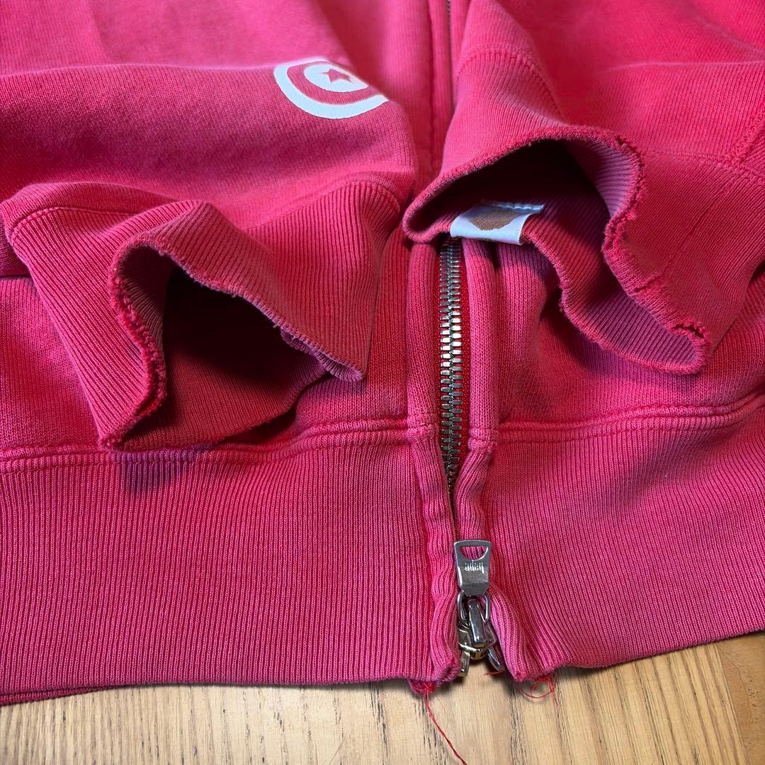 フェード　アベイシンクエイプ　シャークパーカー 赤 XL vintage