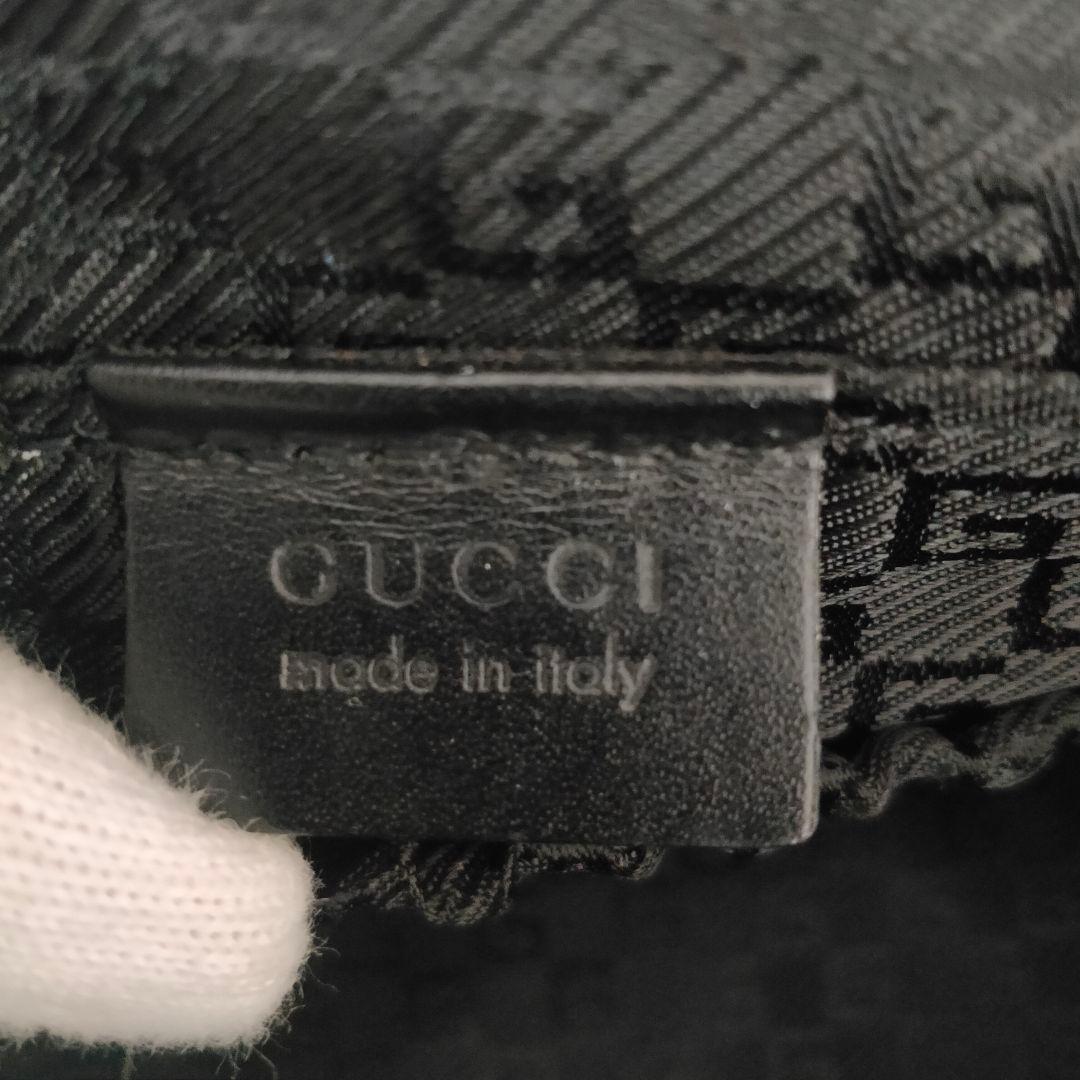 GUCCI グッチ ナイロン レザー ボストンバッグ カメラバッグ 2way