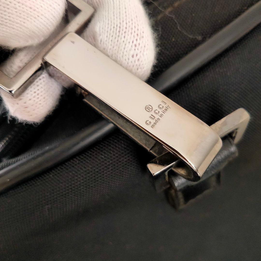 GUCCI グッチ ナイロン レザー ボストンバッグ カメラバッグ 2way