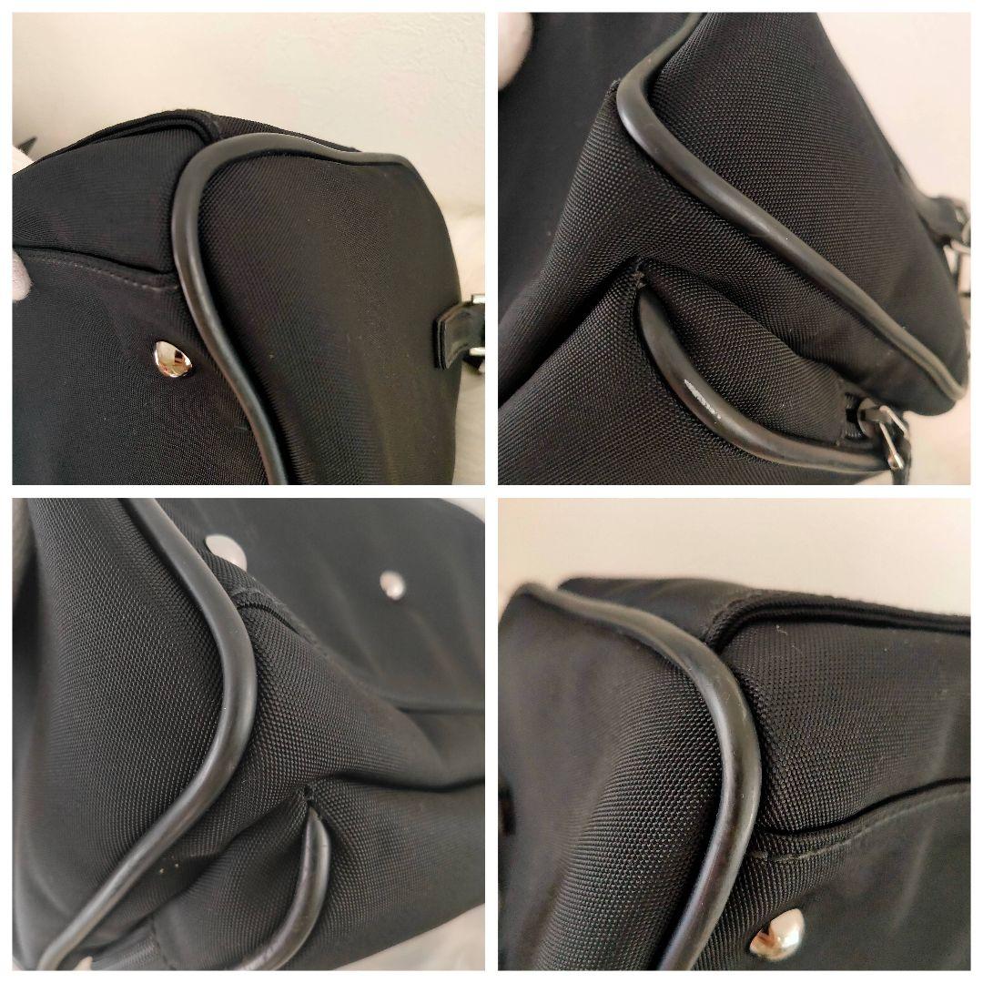 GUCCI グッチ ナイロン レザー ボストンバッグ カメラバッグ 2way