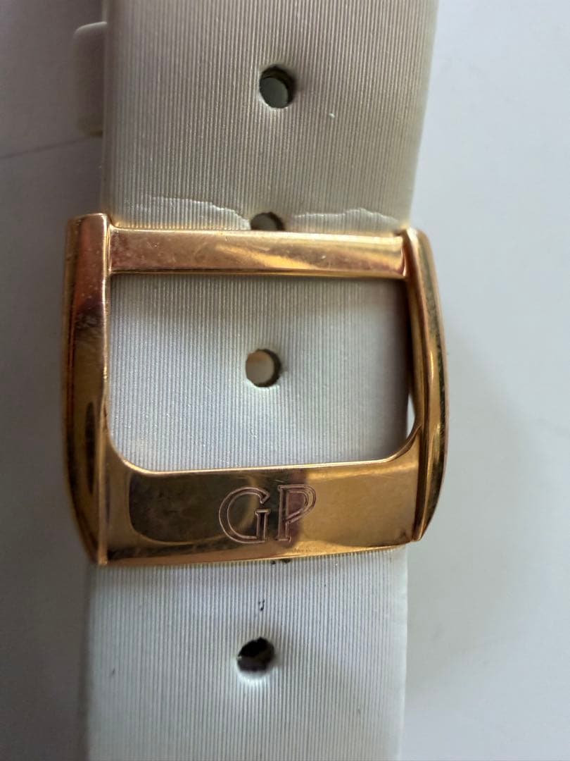 Girard-Perregaux ホワイトサテンバンドDバックルPGK18