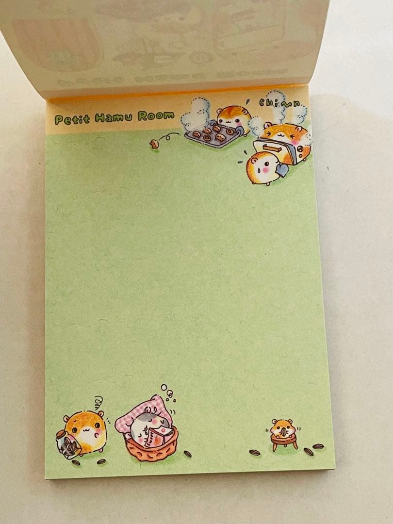 ハムスター ハムちゃん チビメモパッド チビメモ 平成レトロ