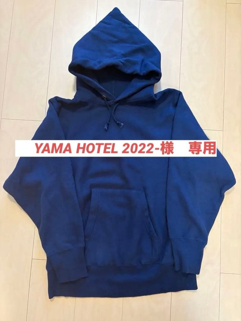 80s Champion Reverse Weave パーカー M ネイビー