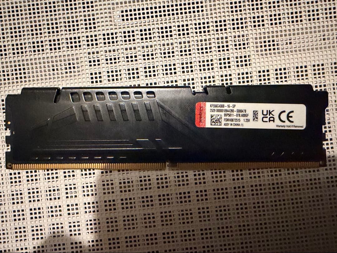 メモリー Kingston FURY DDR5 5600 16GB
