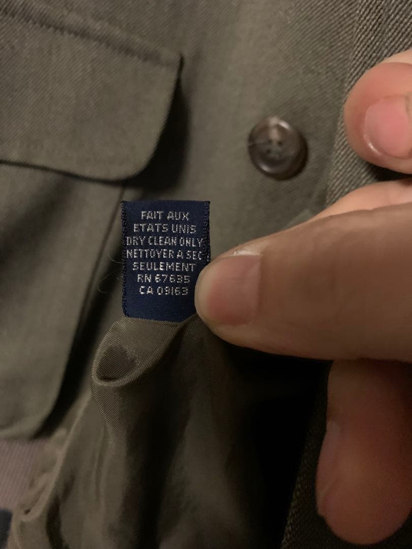 古*者様 Ralph Lauren オリーブグリーン ジャケット サイズ10