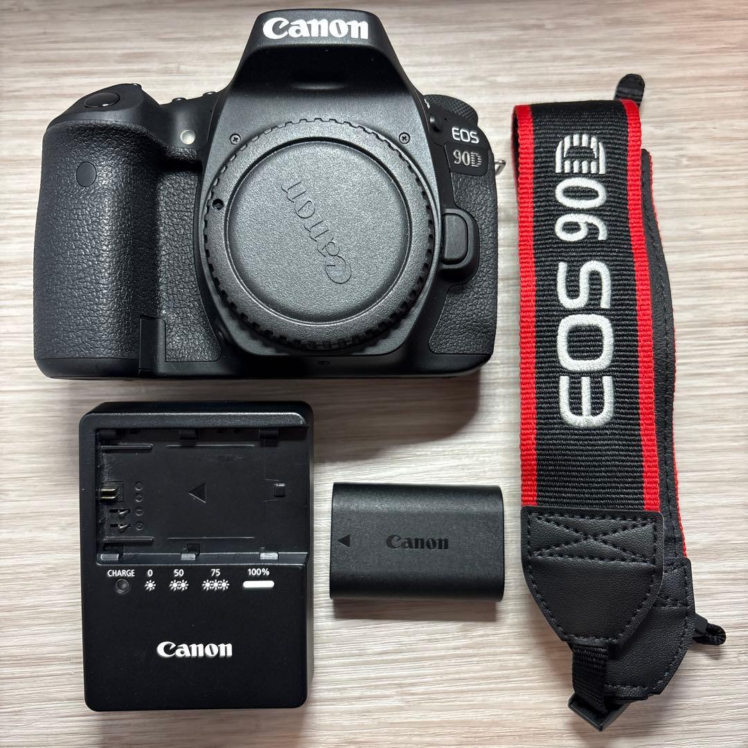 Canon EOS 90D 本体 バッテリー・チャージャー付き