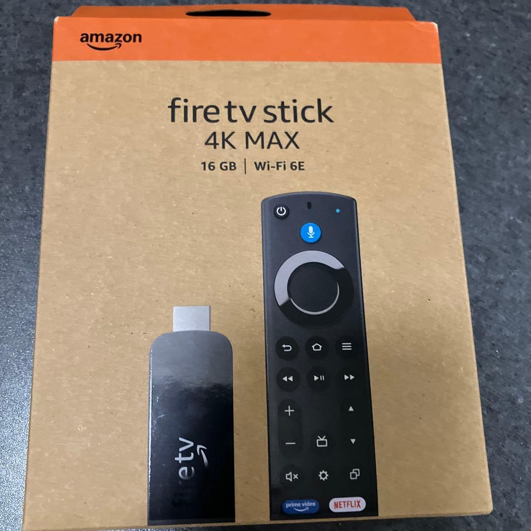 新品未使用Fire TV Stick 4K Max 16GB Wi-Fi 6E