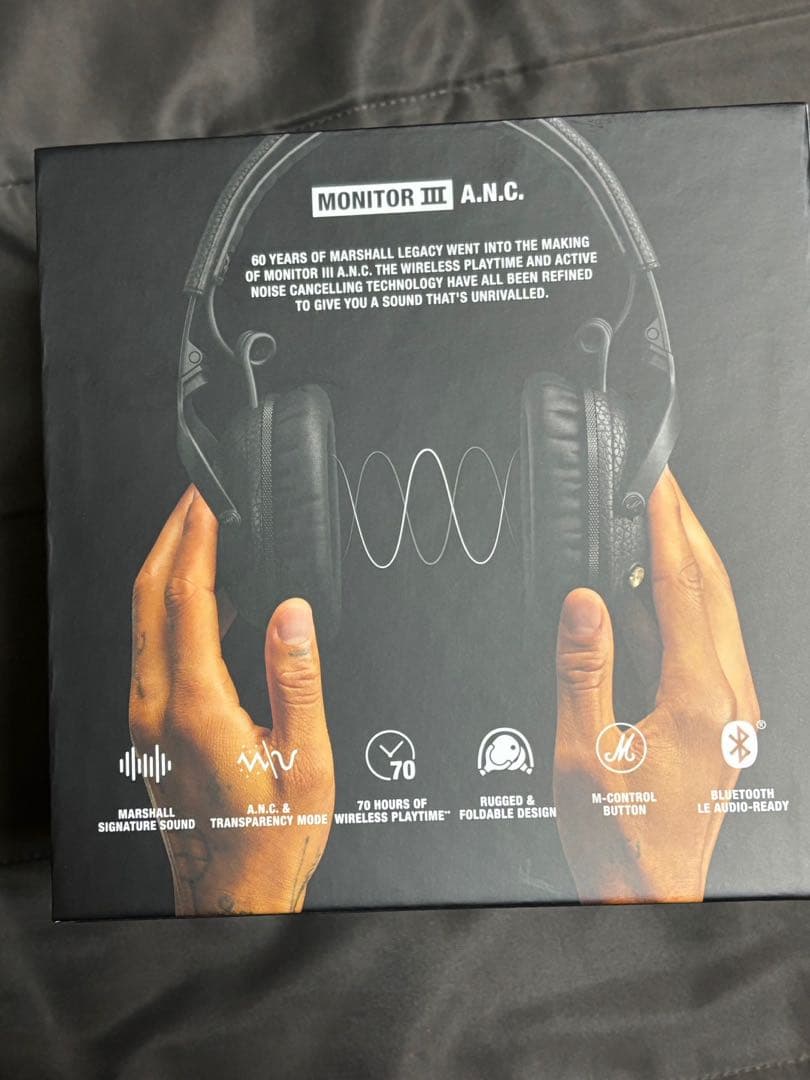 ヘッドホン Marshall Monitor III A.N.C.