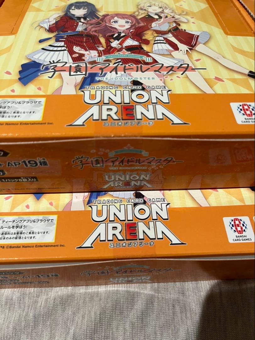 ユニオンアリーナ 学園アイドルマスター box 初版