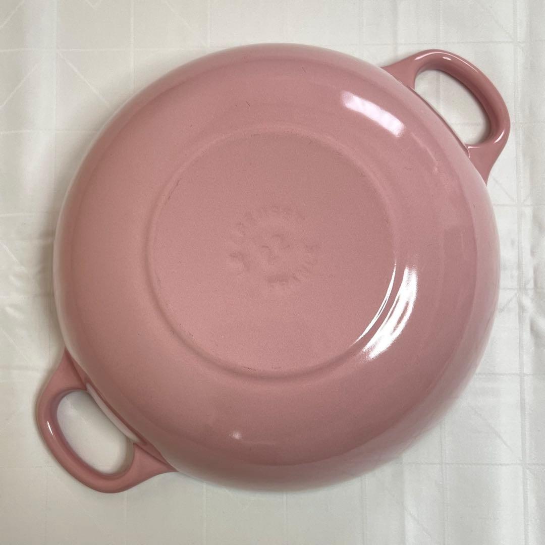 LE CREUSET マルミット22cm シフォンピンク