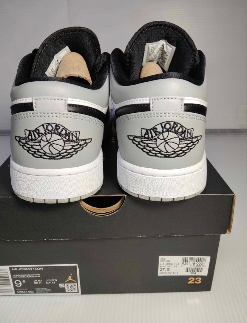 靴 Nike Air Jordan 1 Low \"Shadow Toe\"