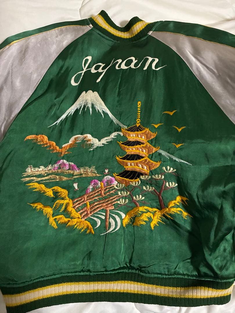 50s ヴィンテージ　スカジャン Japan souvenir jacket