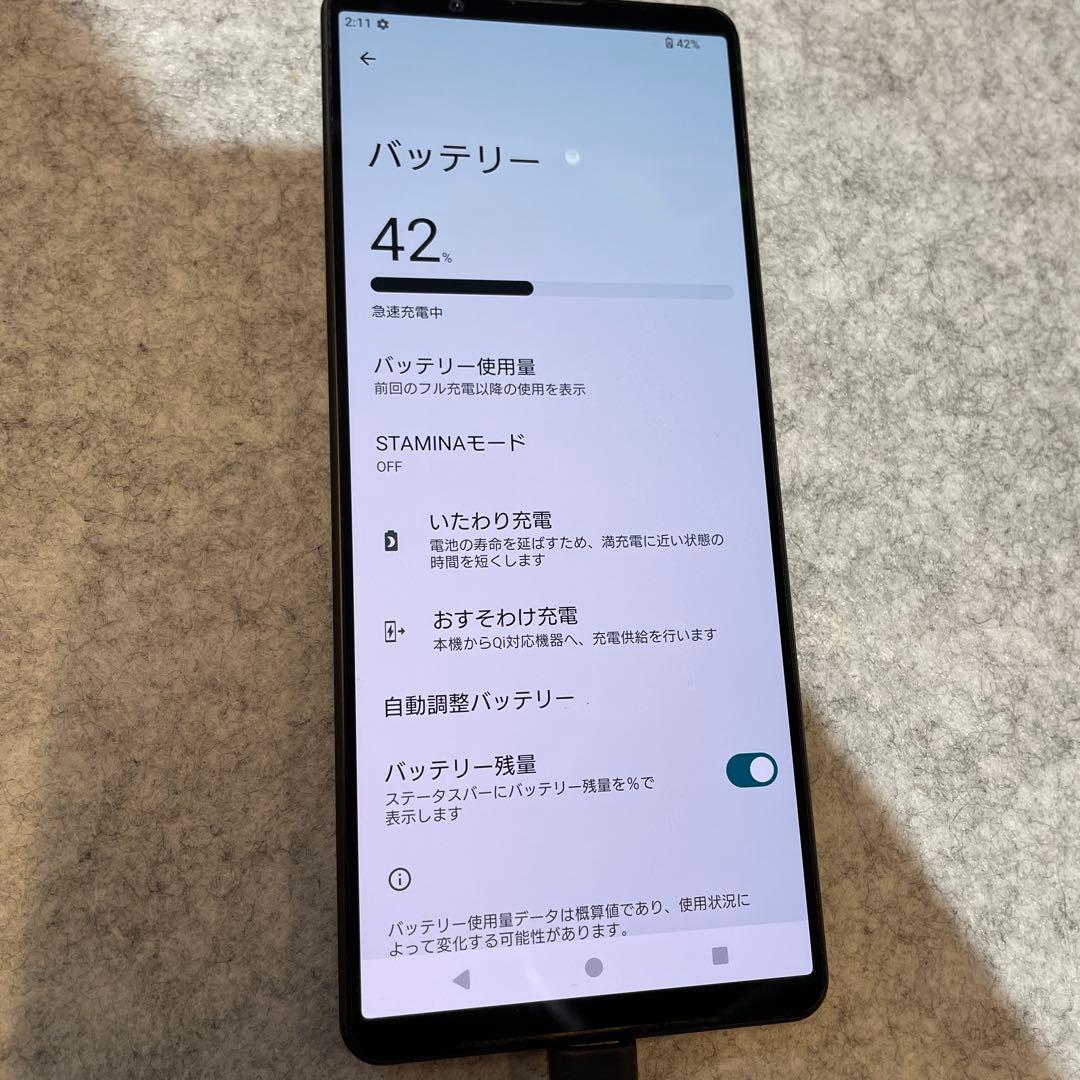 P001 au SIMフリー　Xperia 1 V SOG10