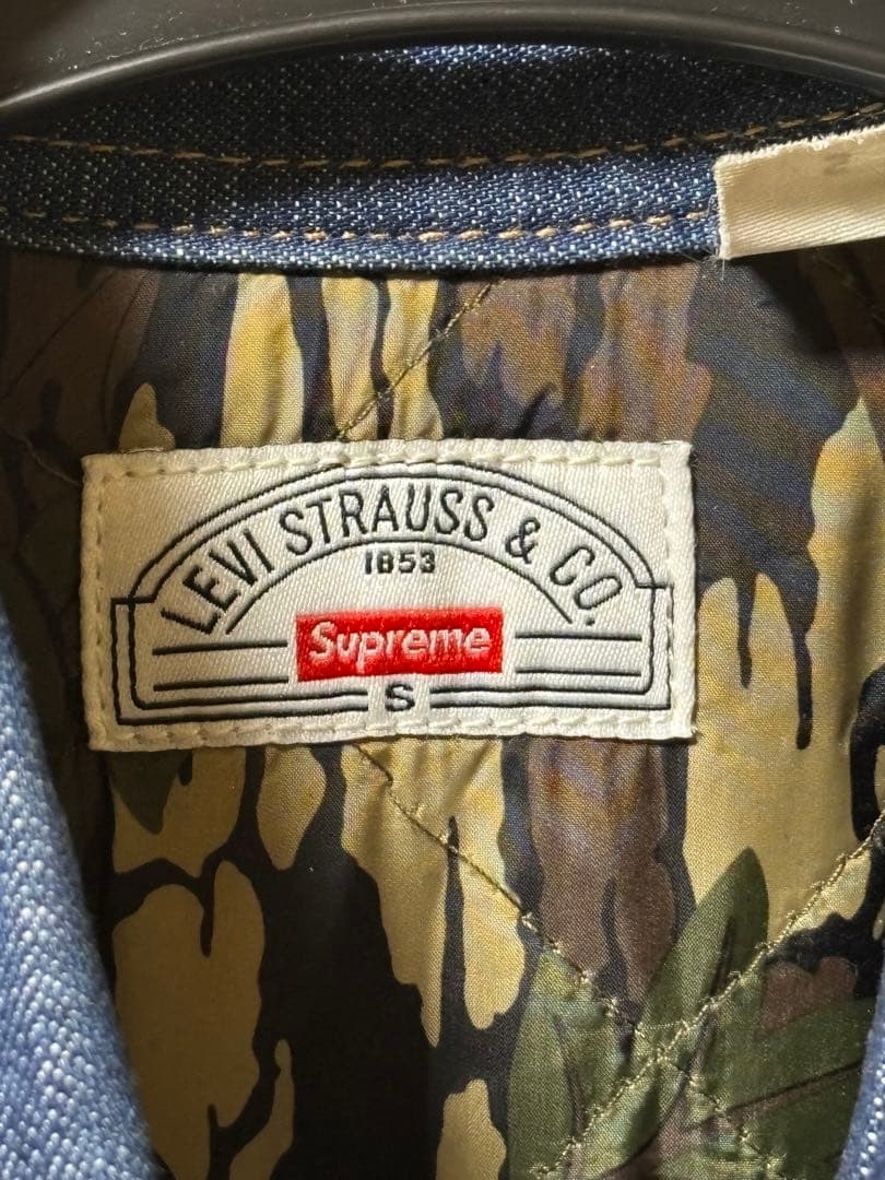 r*︎様 LEVI’S×Supremeデニムウエスタンシャツ 希少