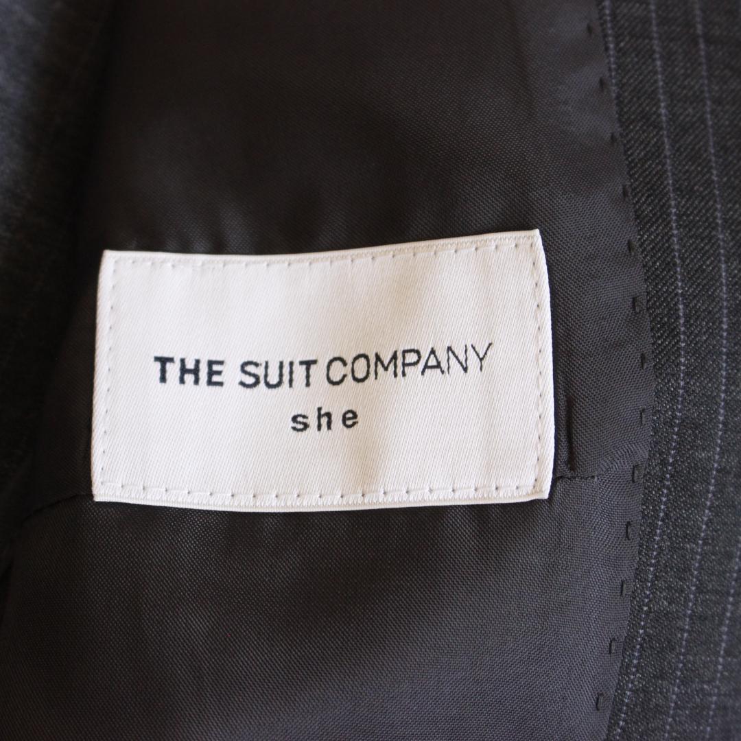 THE SUIT COMPANY She セットアップスーツ L ストレッチ素材