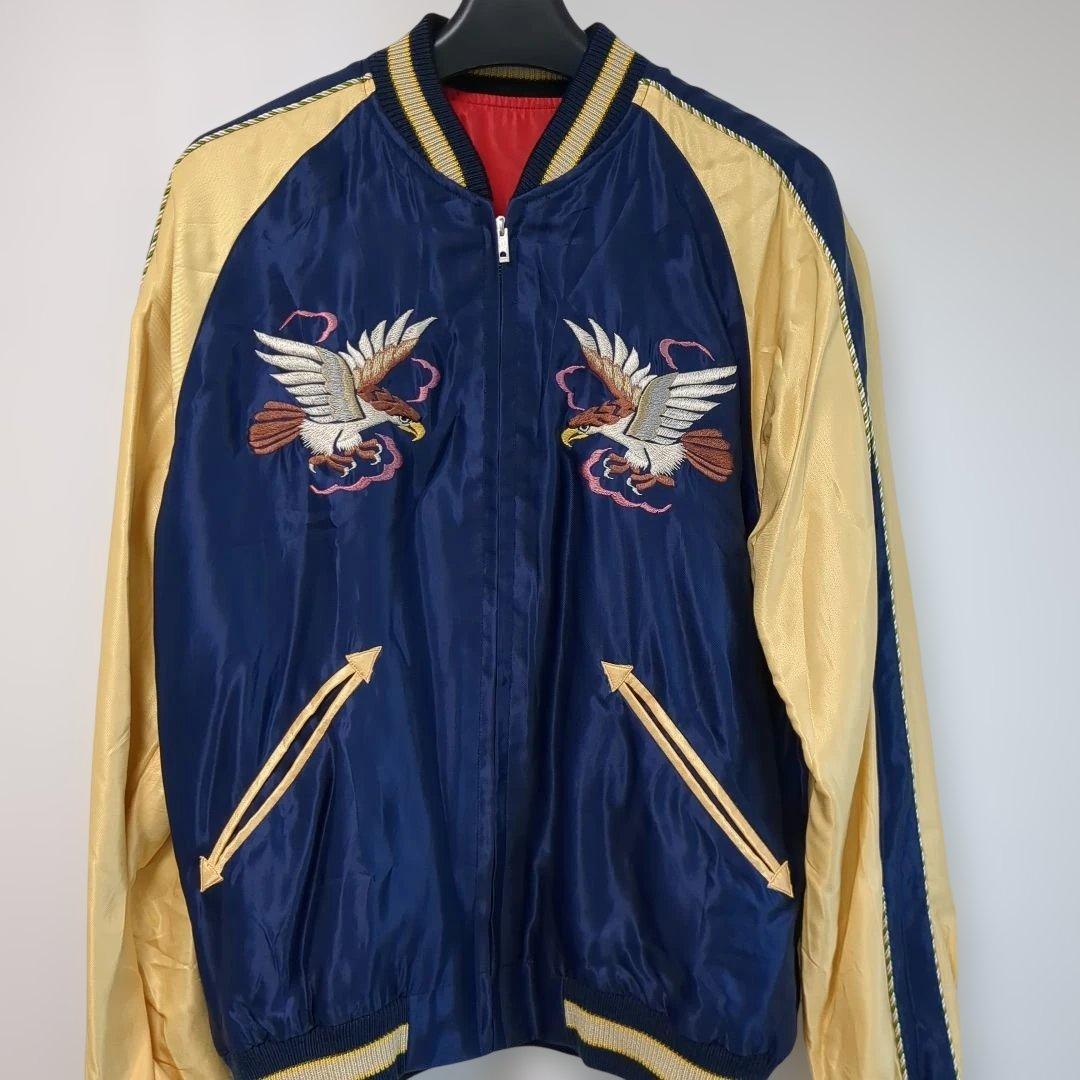 M*2様 試着のみ テーラー東洋 TALOR TOYO 両A面 スカジャン 黒虎