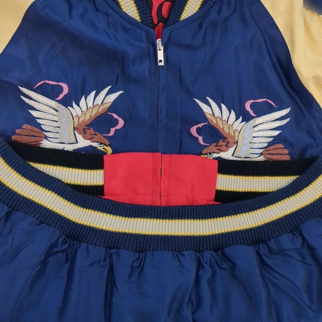 M*2様 試着のみ テーラー東洋 TALOR TOYO 両A面 スカジャン 黒虎