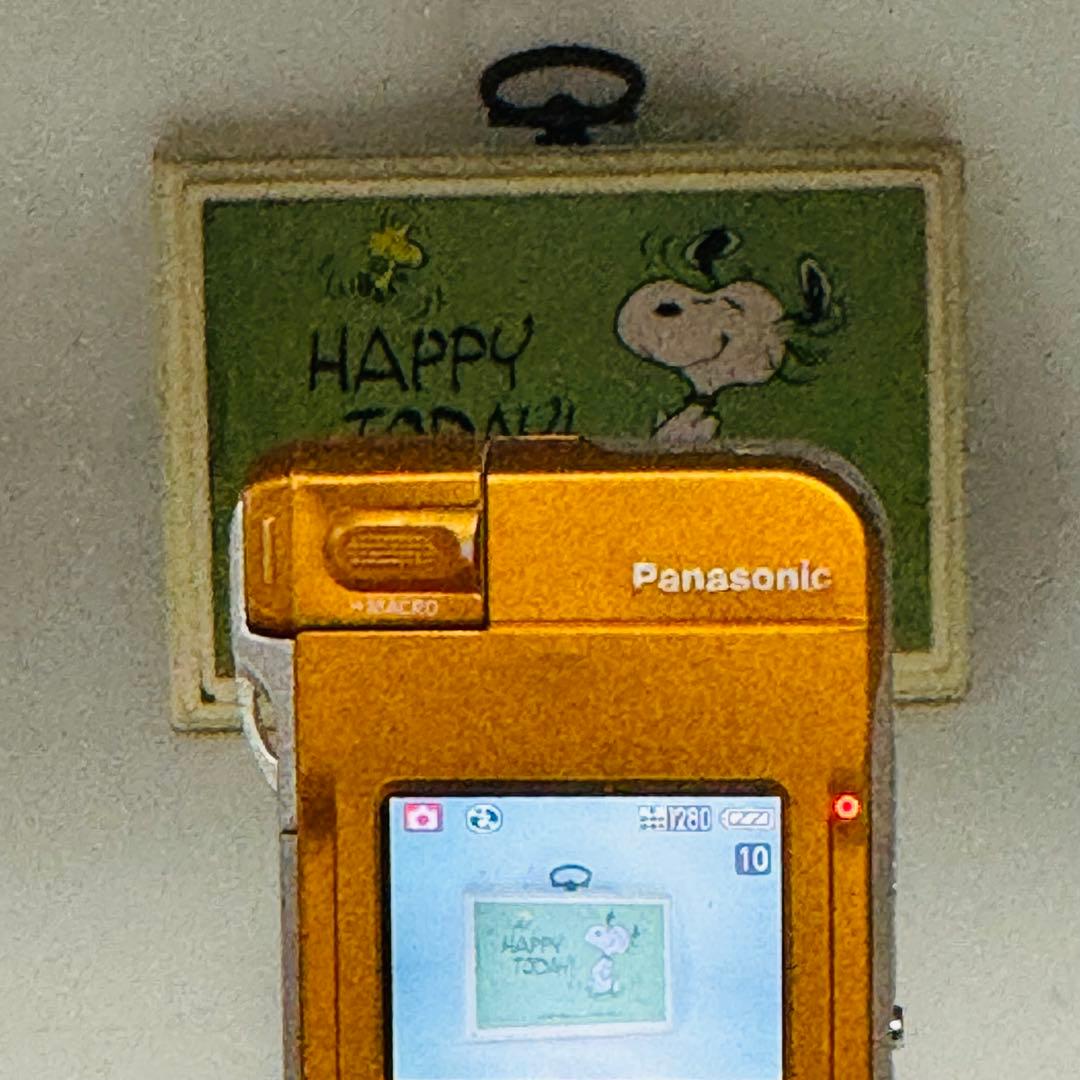 【動作OK/箱付】Panasonic D-snap SV-AS10 オレンジ