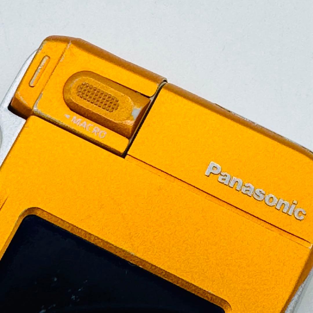 【動作OK/箱付】Panasonic D-snap SV-AS10 オレンジ