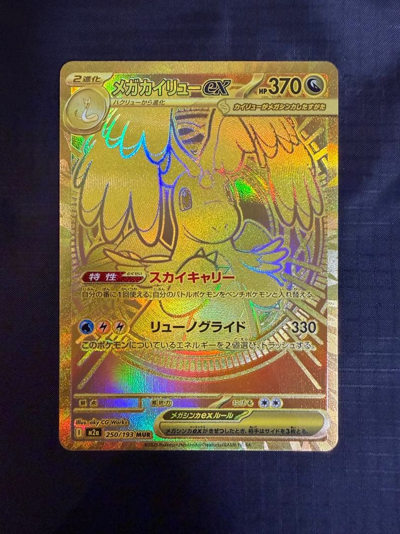 メガカイリューex MUR ローダー、おまけ付