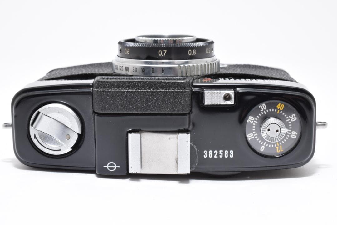 希少 オリンパス OLYMPUS-PEN S ブラック コンパクト 動作品