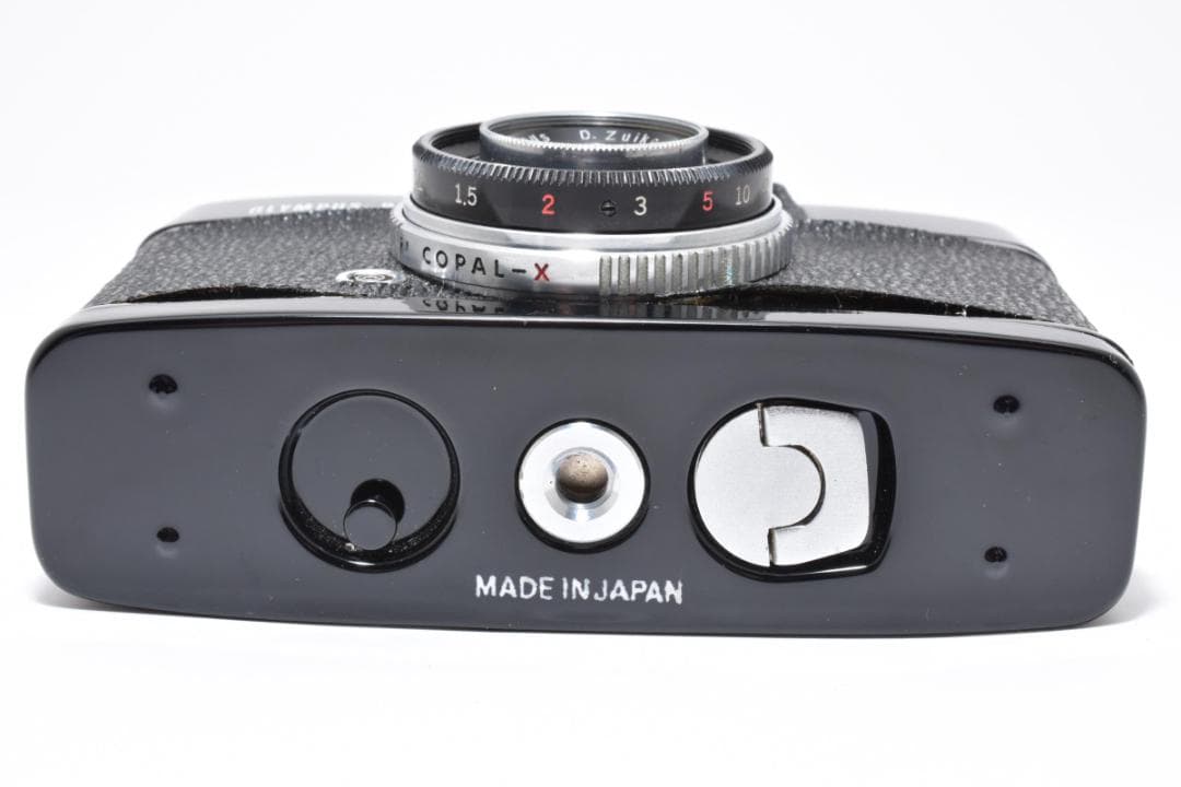 希少 オリンパス OLYMPUS-PEN S ブラック コンパクト 動作品