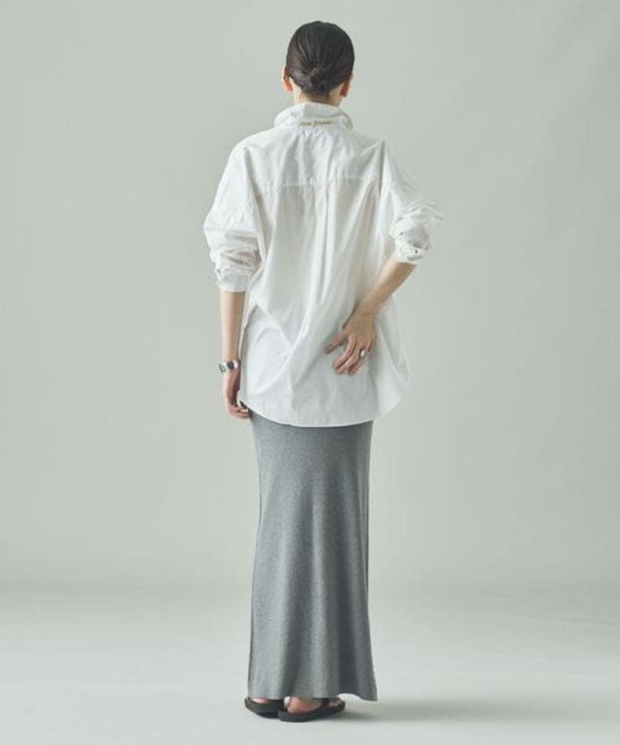 Curensology コットンリブタイトスカート美品